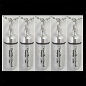 ENGRAVED Brushed Silver Cremation Urn Neck…